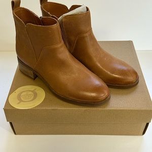 Lucky Brand Prenma Ankle Boot, Women's Size 6.5 M, Topanga Tan NEW MSRP $129